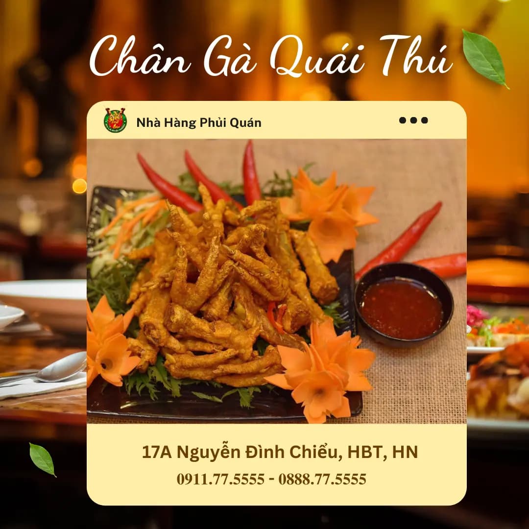 Chân Gà Quái Thú