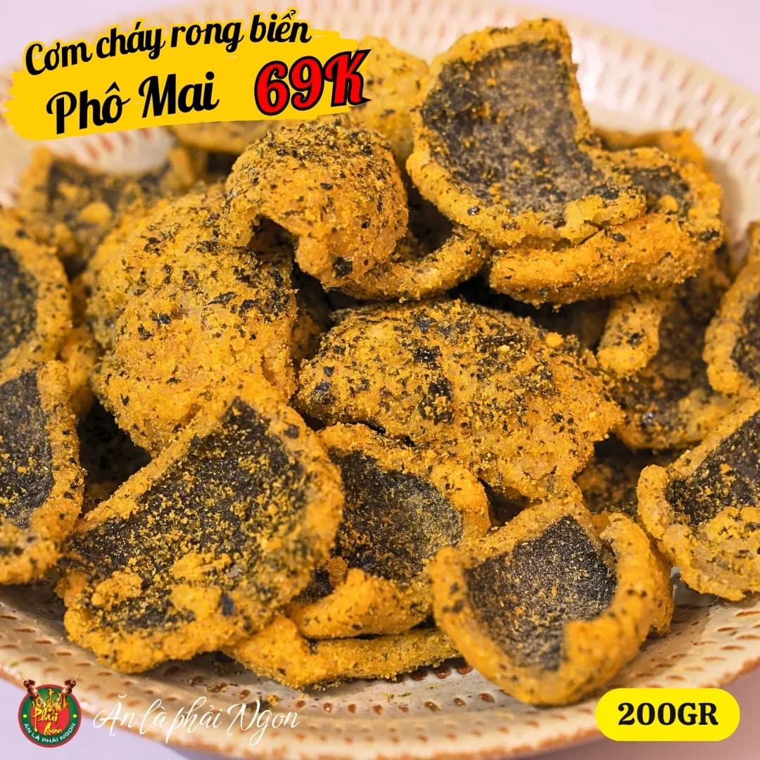Cơm Cháy Rong Biển Phô Mai
