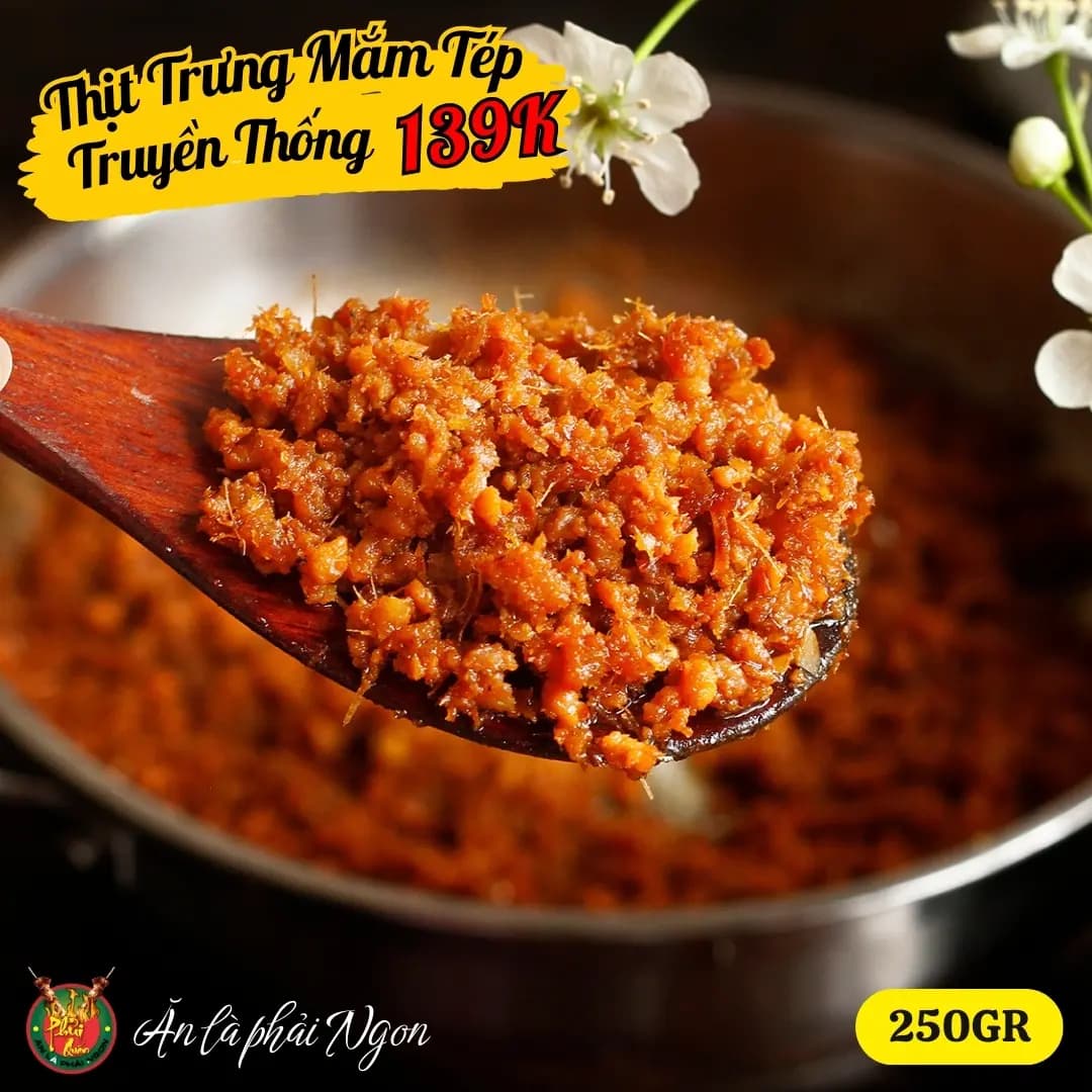 Mắm Tép Chưng Thịt